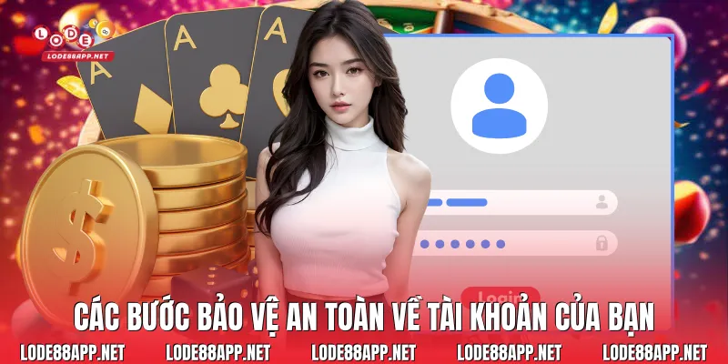 Các bước bảo vệ an toàn về tài khoản của bạn